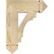 Ekena Millwork Merced Arts & Crafts Rough Sawn Bracket, Douglas Fir, 4"W x 14"D x 18"H BKT04X14X18MRC03RDF - alternate 3